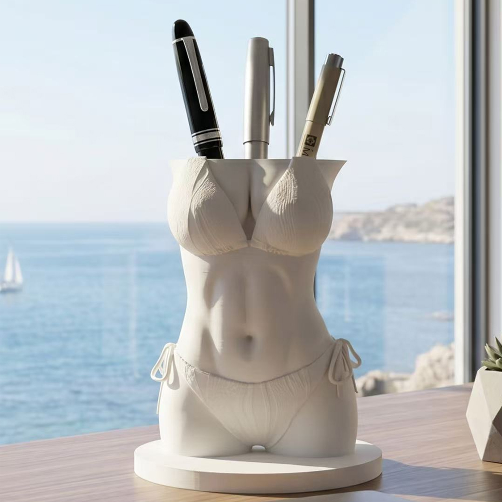 3D Printing Pen For Adults - حامل أقلام على شكل بيكيني مثير،