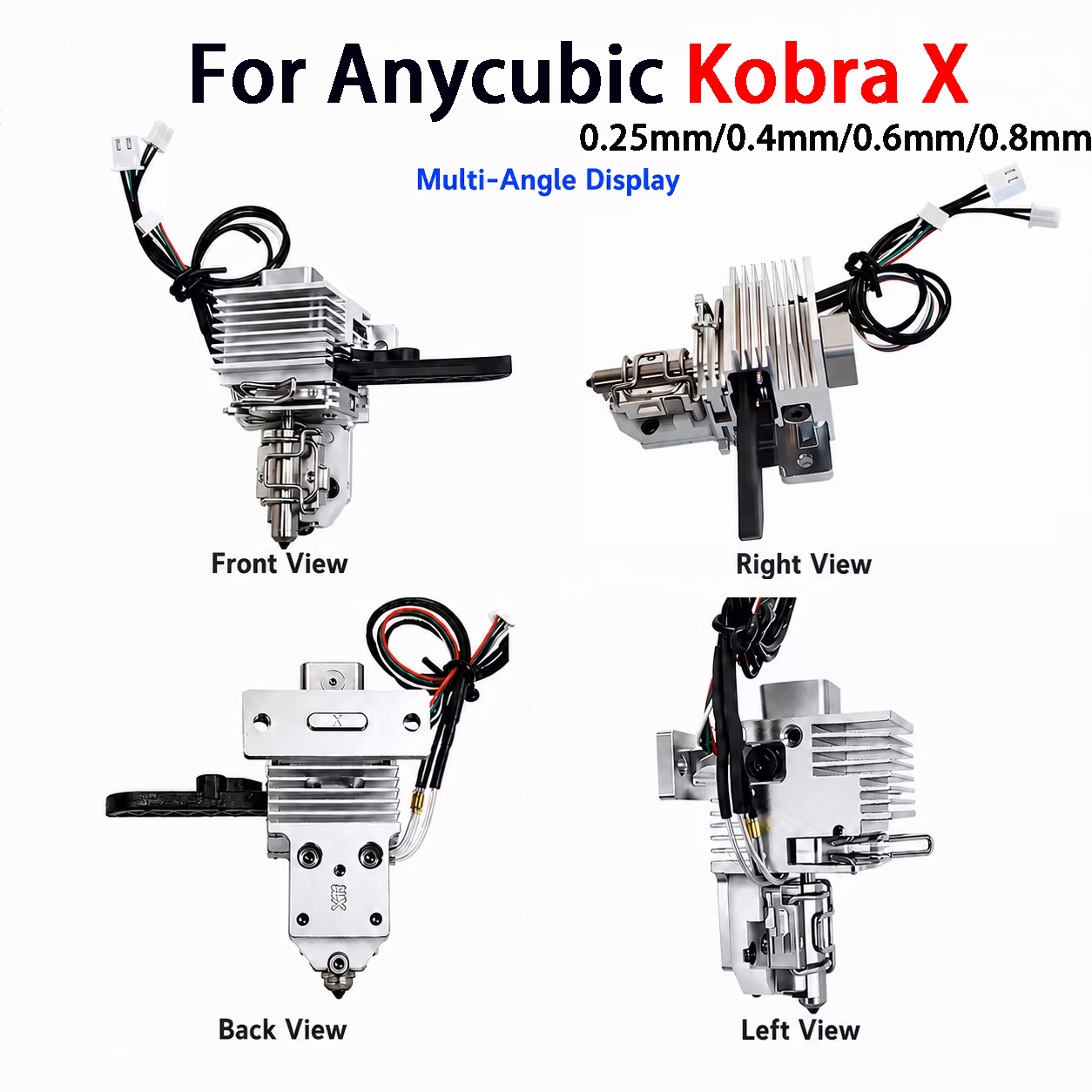 3D Printer Hotend Kit - طقم نهاية تسخين (هوت إند) من