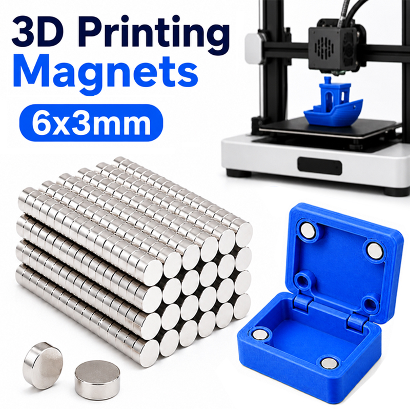 3D Printing Process - مجموعة أدوات الطباعة ثلاثية الأبعاد، مغناطيس