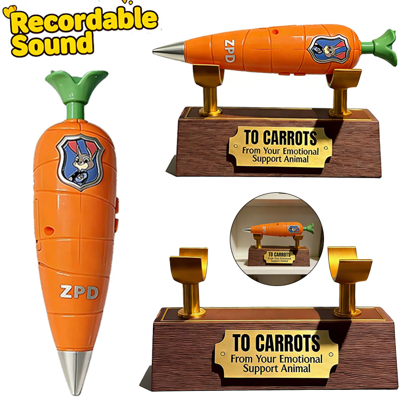 3D Printing Pen - قلم تسجيل على شكل جزرة من