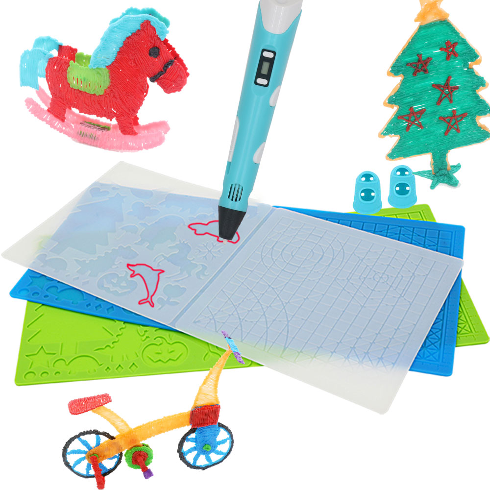 3D Printing Pen For Adults - قلم طباعة ثلاثي الأبعاد بتصميم سيليكون
