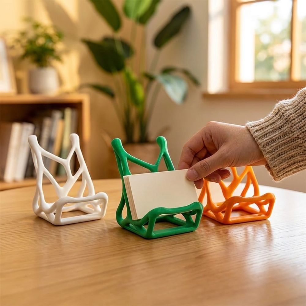 3D Printing Card - حامل هاتف على شكل هيكل عظمي
