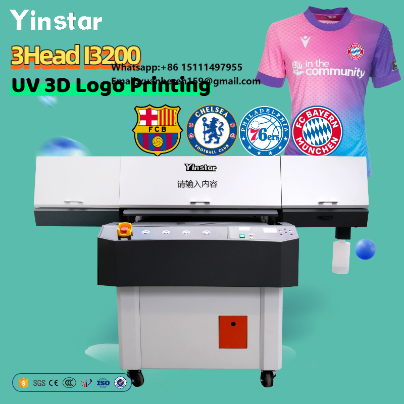 3D Printing Logo - طابعة يينستار مخصصة لطباعة الرقع البلاستيكية