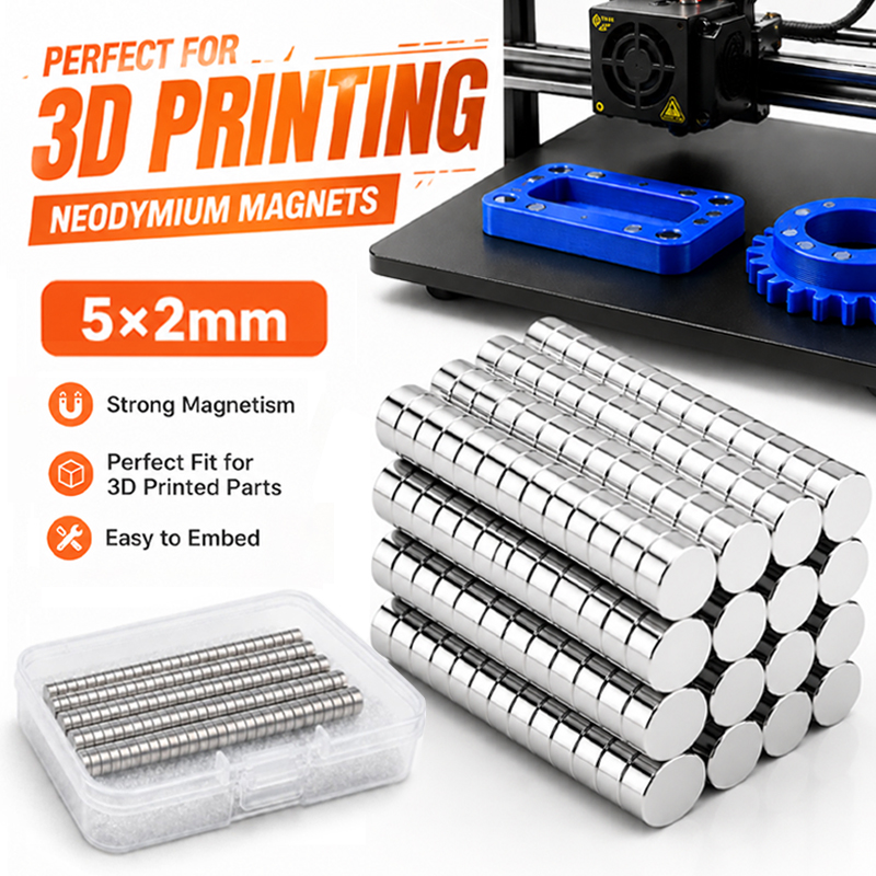 3D Printing Process - مجموعة أدوات الطباعة ثلاثية الأبعاد، مغناطيس