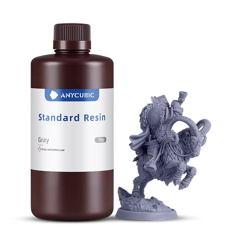 3D Printing Uv Sensitive Resin - 1 كجم AnyCubic 40nm UV القياسية