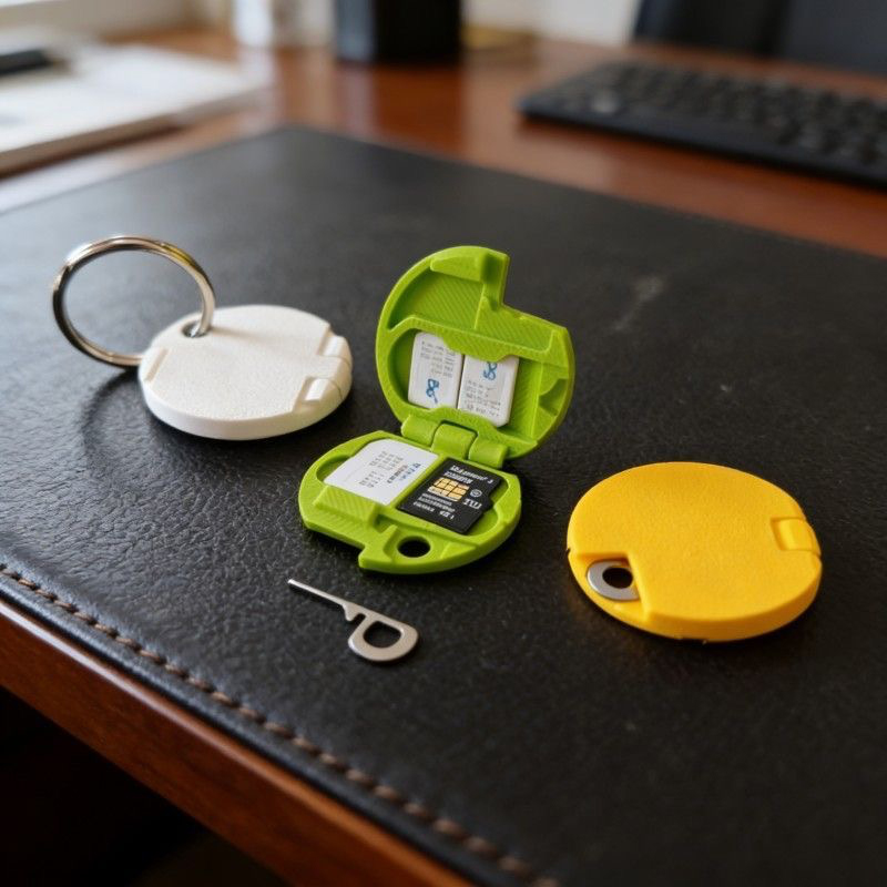 حامل بطاقات SIM وTF مطبوع بتقن - مراجعة 3D Printing Card وسعره