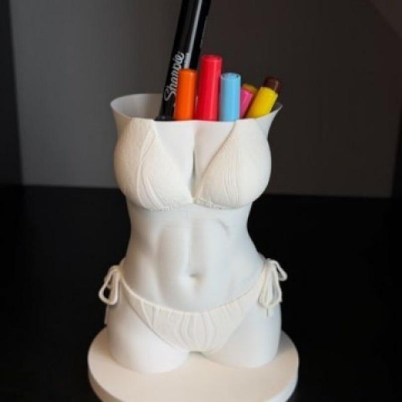 حامل أقلام على شكل بيكيني مطبو - مراجعة 3D Printing Pen For Adults وسعره