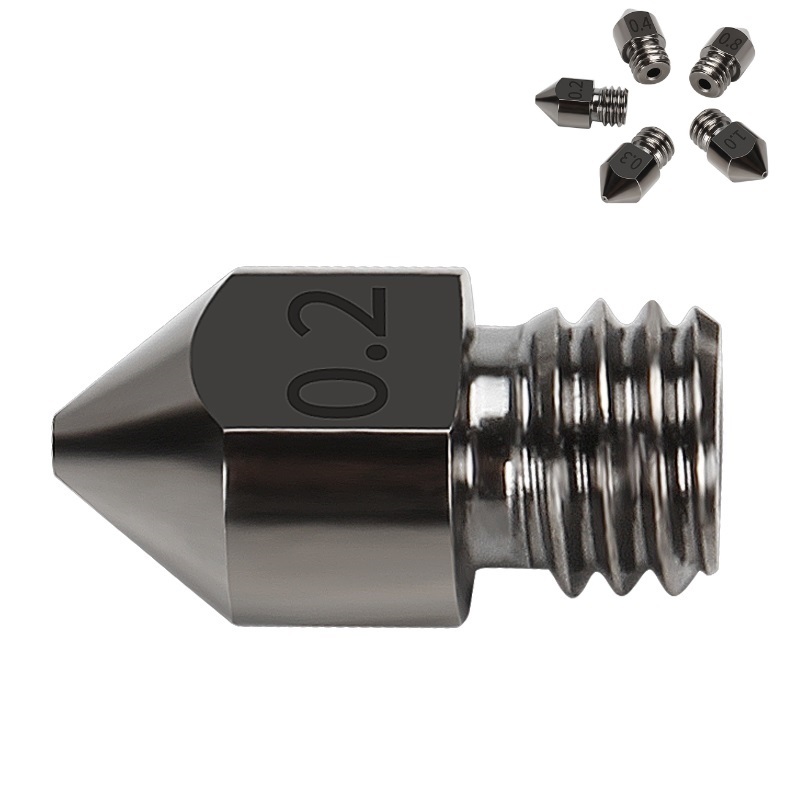 فوهة فولاذية فائقة الصلابة MK8 - مراجعة 3D Printer Hotend Kit وسعره