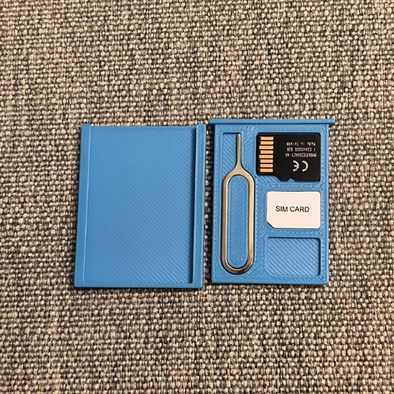 علبة تخزين محمولة لبطاقات SIM  - مراجعة 3D Printing Card وسعره