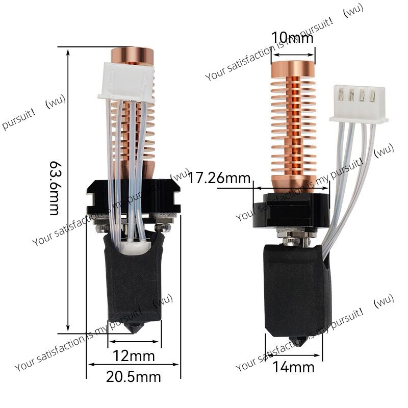 ملحقات طباعة عالية السرعة لطاب - مراجعة 3D Printer Hotend Kit وسعره