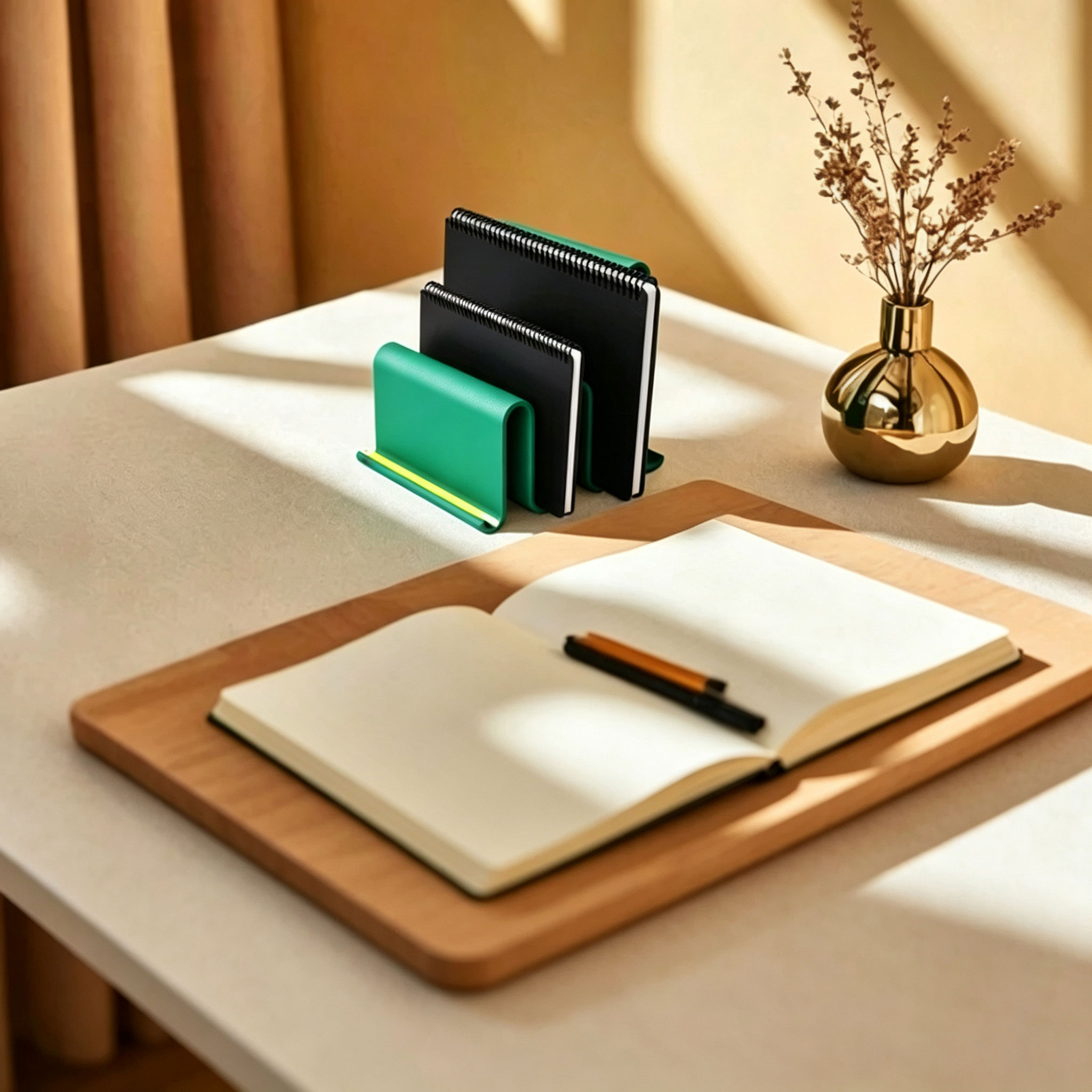 حامل دفاتر مطبوع بتقنية ثلاثية - مراجعة 3D Printing Journal وسعره