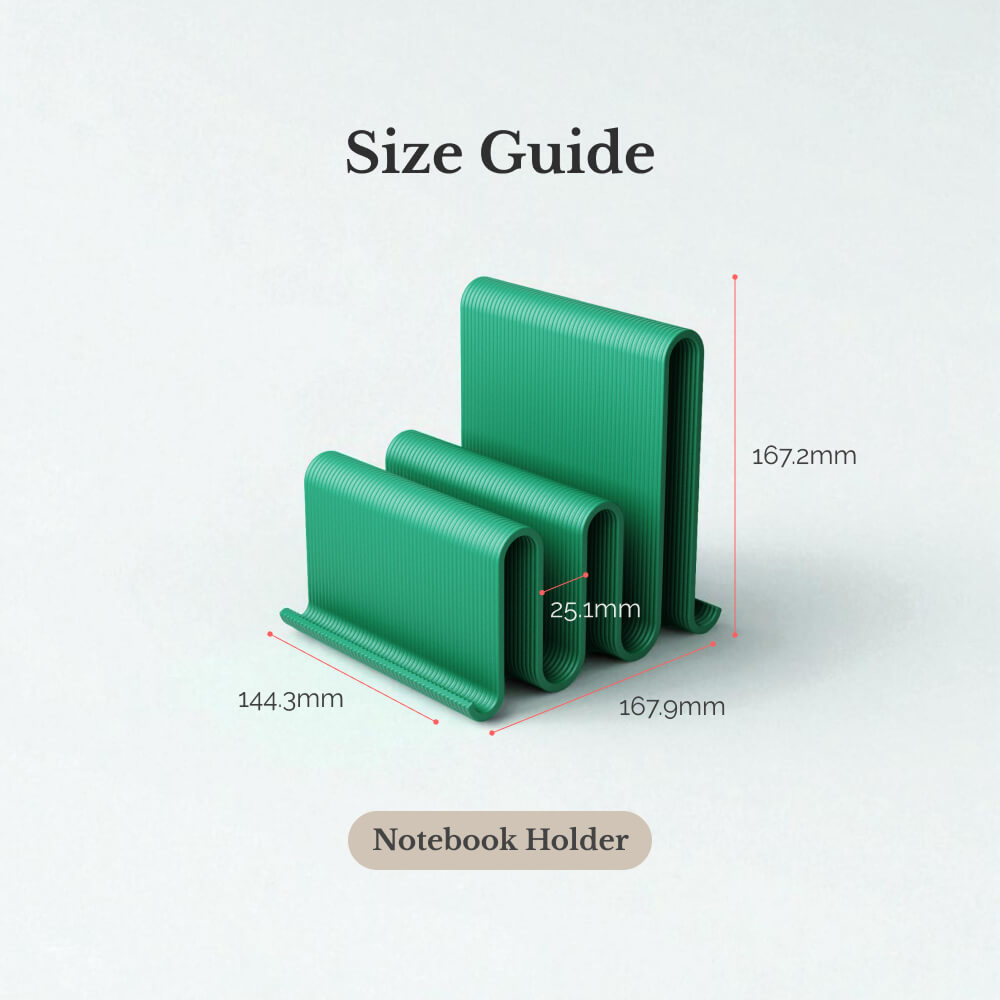حامل دفاتر مطبوع بتقنية ثلاثية - مراجعة 3D Printing Journal وسعره