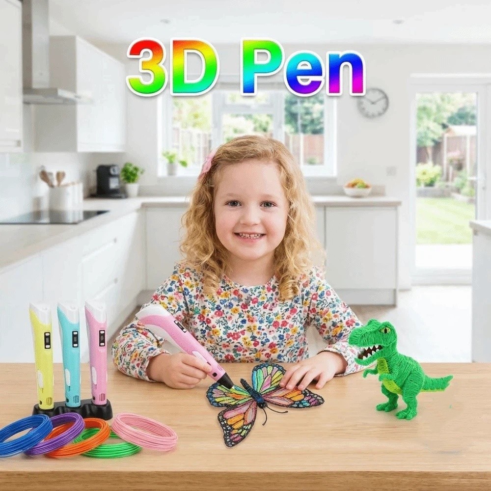 قلم طباعة ثلاثية الأبعاد USB م - مراجعة 3D Printing Pen وسعره