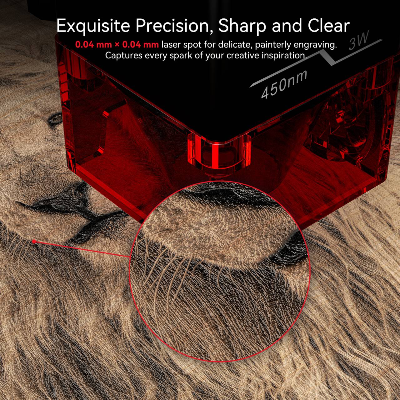 آلة النقش بالليزر المحمولة ATO - مراجعة 3D Printing Laser Cutting وسعره
