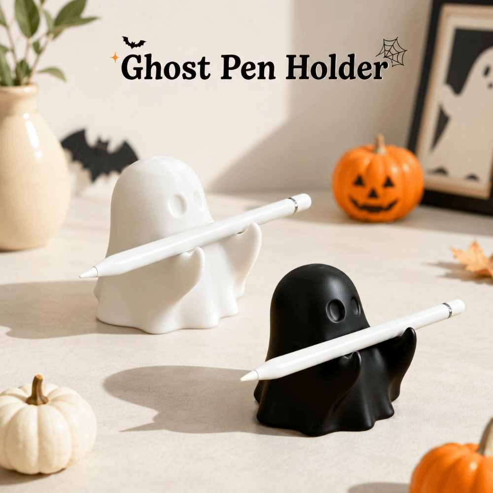 حامل أقلام على شكل شبح مطبوع ب - مراجعة 3D Printing Pen وسعره