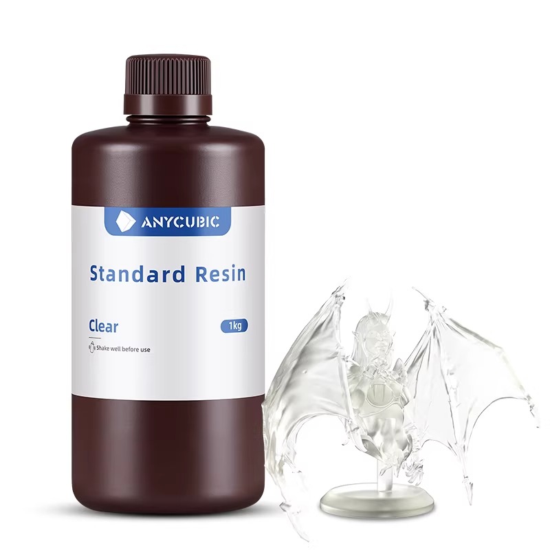 1 كجم AnyCubic 40nm UV القياسي - مراجعة 3D Printing Uv Sensitive Resin وسعره