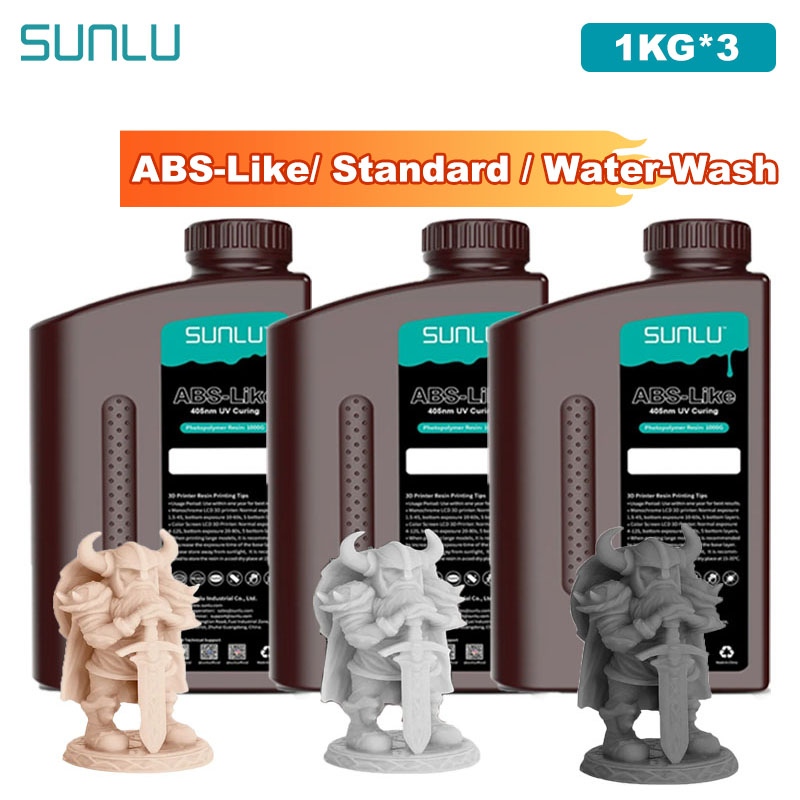 SUNLU 3 كجم ABS-Like/ Standard - مراجعة 3D Printing Uv Sensitive Resin وسعره