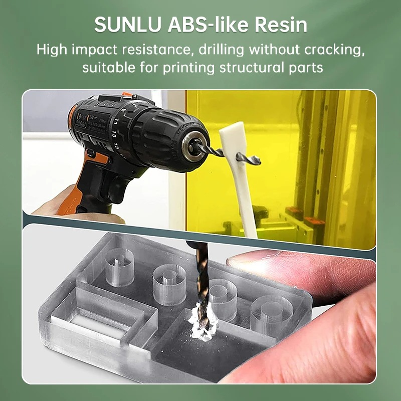SUNLU 3 كجم ABS-Like/ Standard - مراجعة 3D Printing Uv Sensitive Resin وسعره