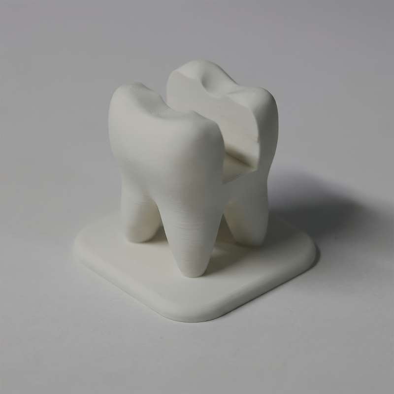 حامل بطاقات عمل على شكل سن مطب - مراجعة 3D Printing Card وسعره