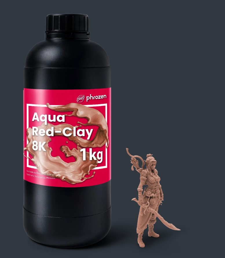 فروزن أكوا 8K UV 405nm الراتنج - مراجعة 3D Printing Uv Sensitive Resin وسعره
